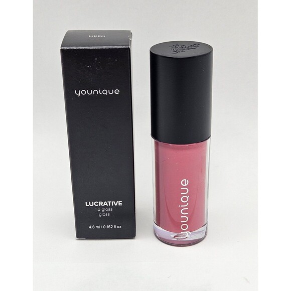 Younique Lucrative Lip Gloss Liked New in Box - Picture 1 of 6